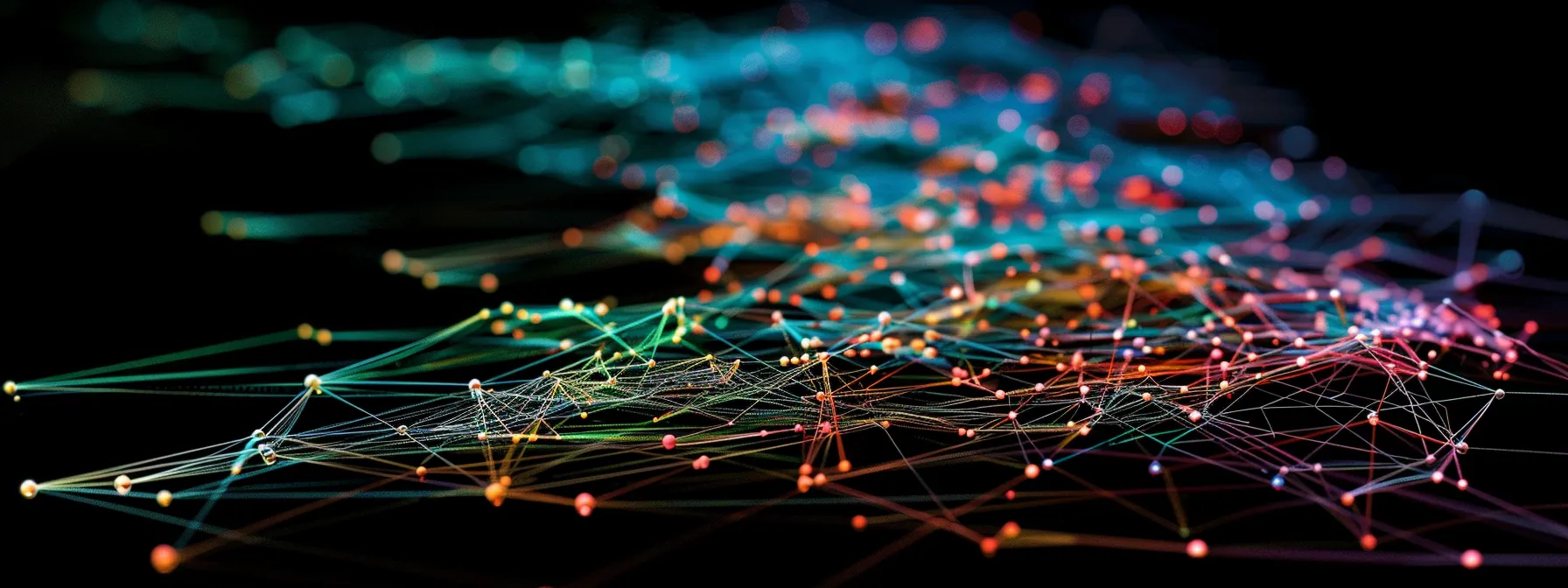 a sleek, modern enterprise network diagram glows against a dark background, intricately illustrating best practices with vivid colors and sharp lines that emphasize connectivity and innovation.