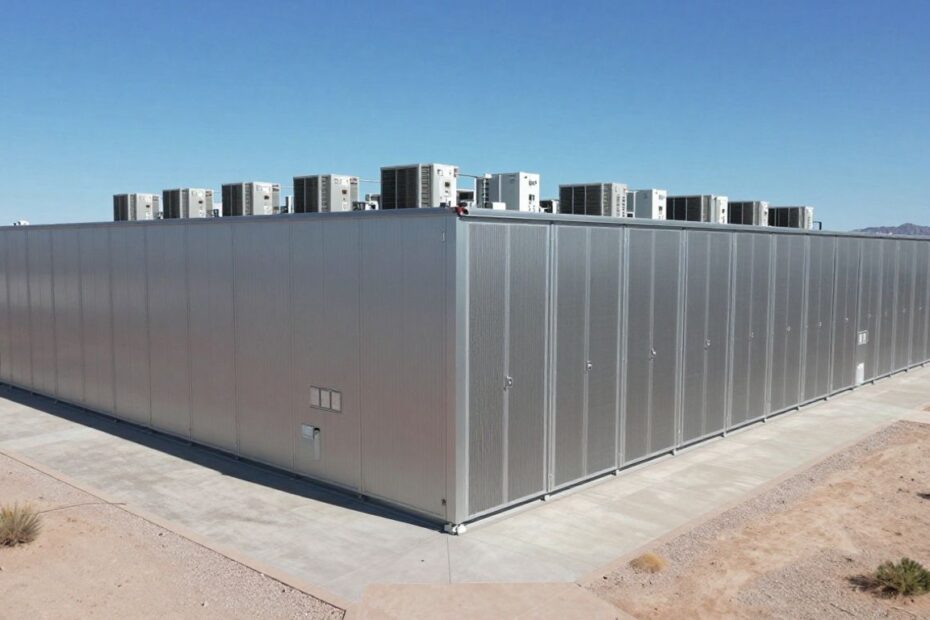 Exterior view of Iron Mountain Data Centers AZP-1 in Phoenix.